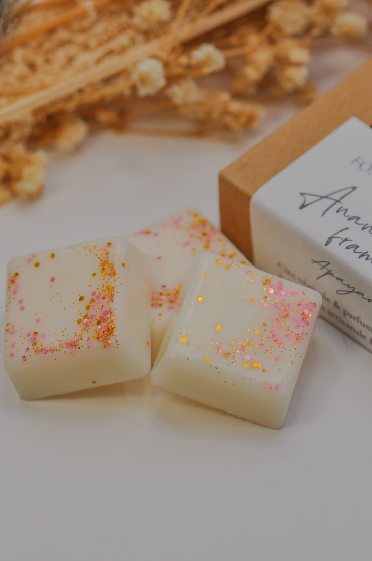Fondant parfumé - Ananas framboise