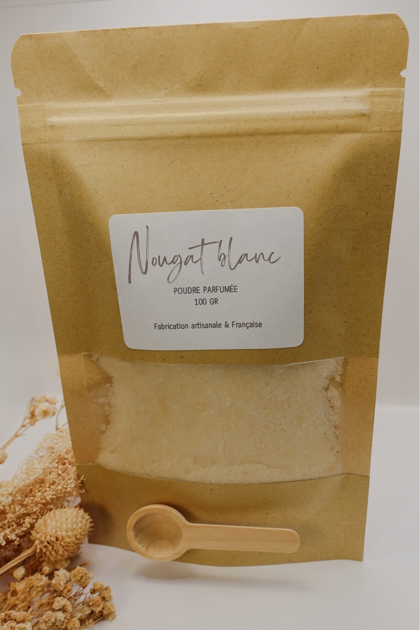 Poudre parfumée - Nougat blanc