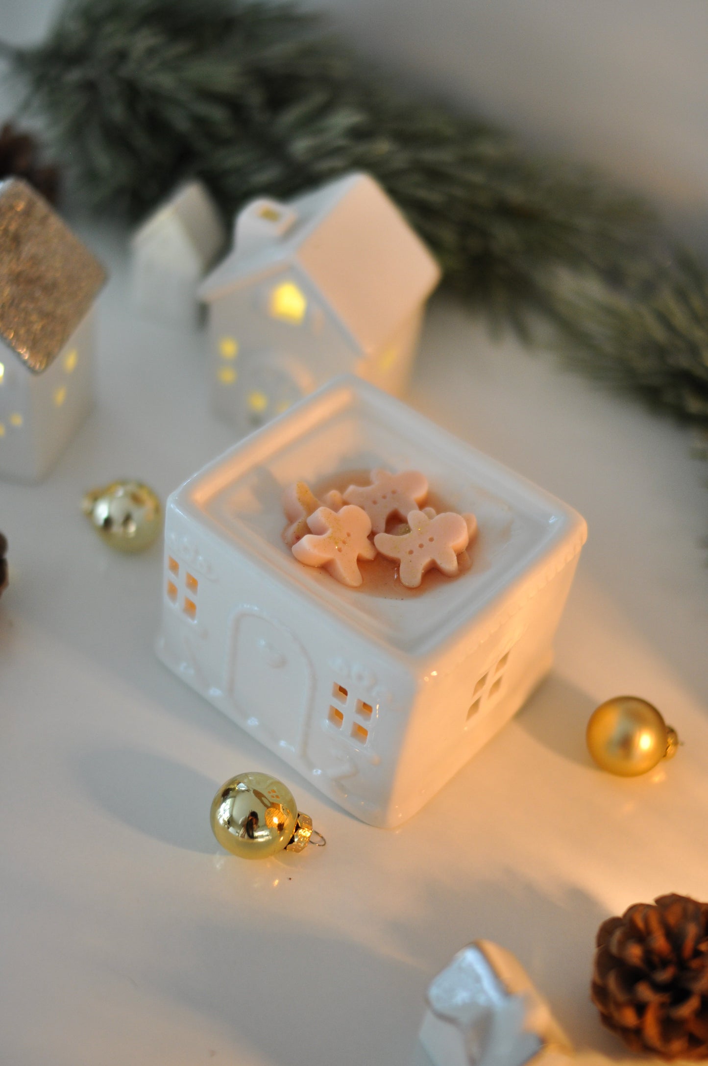 Brûle-parfum Maison en pain d'épices