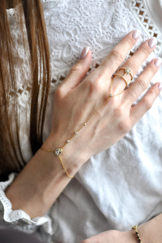 Chaîne de main - Aimée