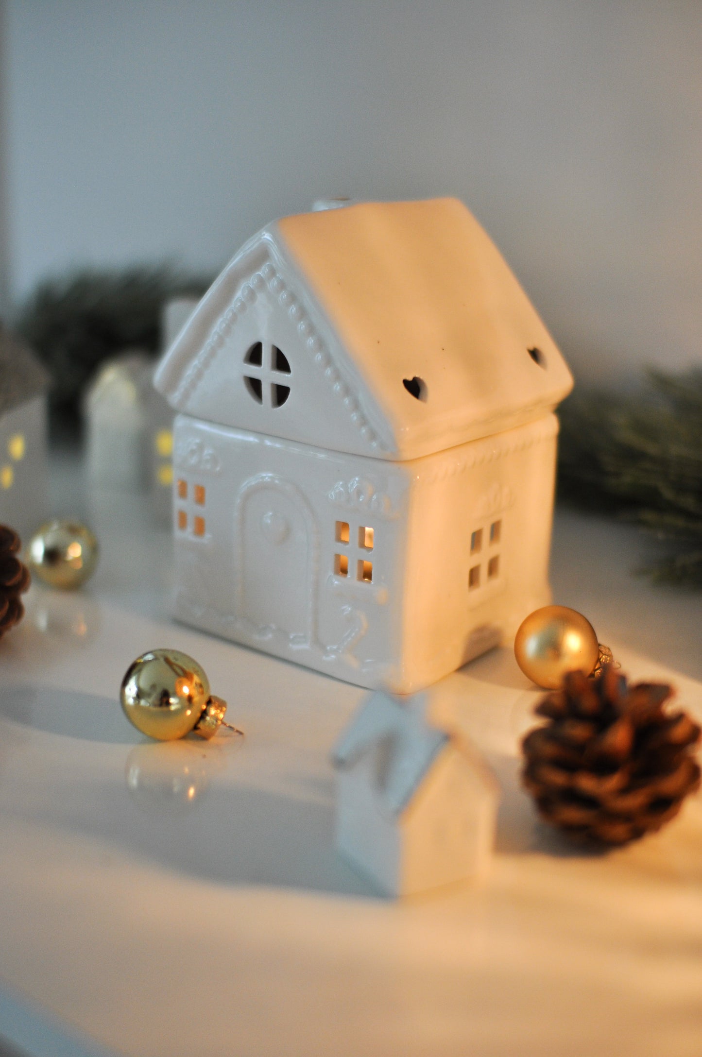 Brûle-parfum Maison en pain d'épices