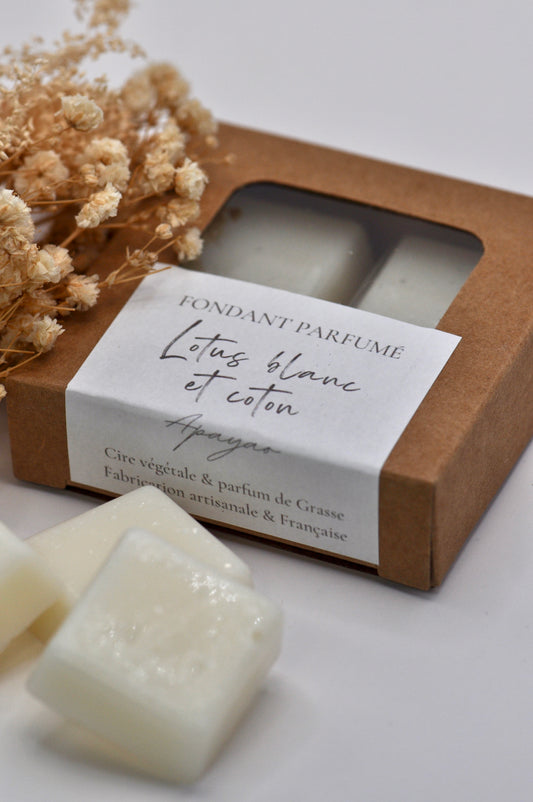 Fondant parfumé - Lotus blanc et coton