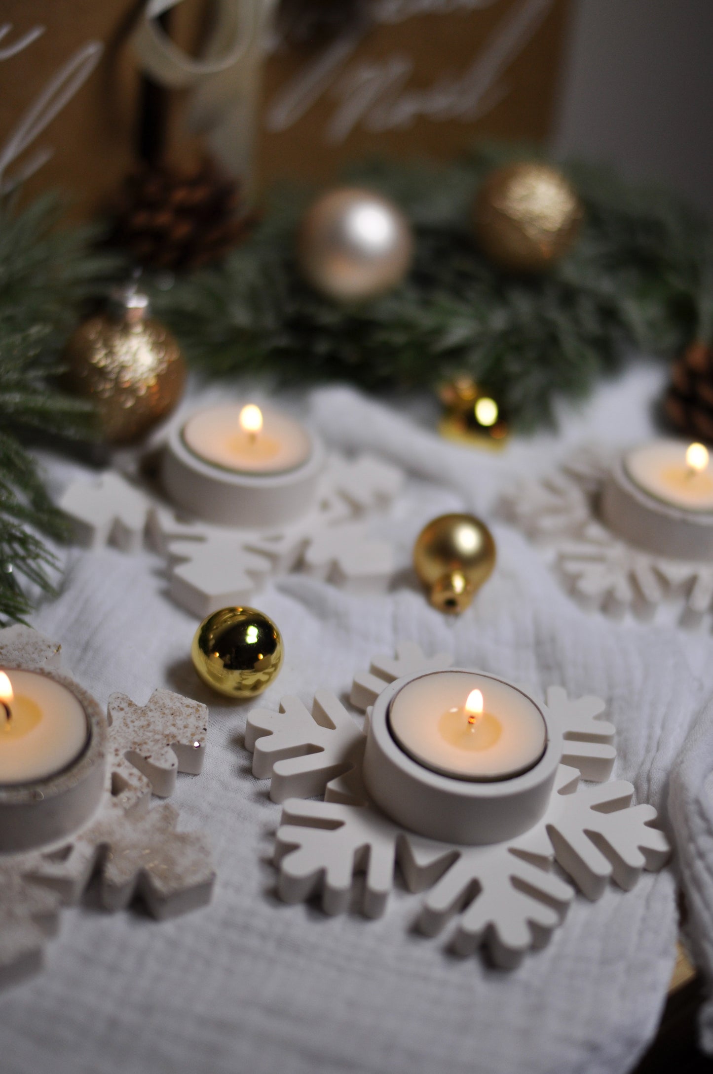 Porte chauffe-plat flocon