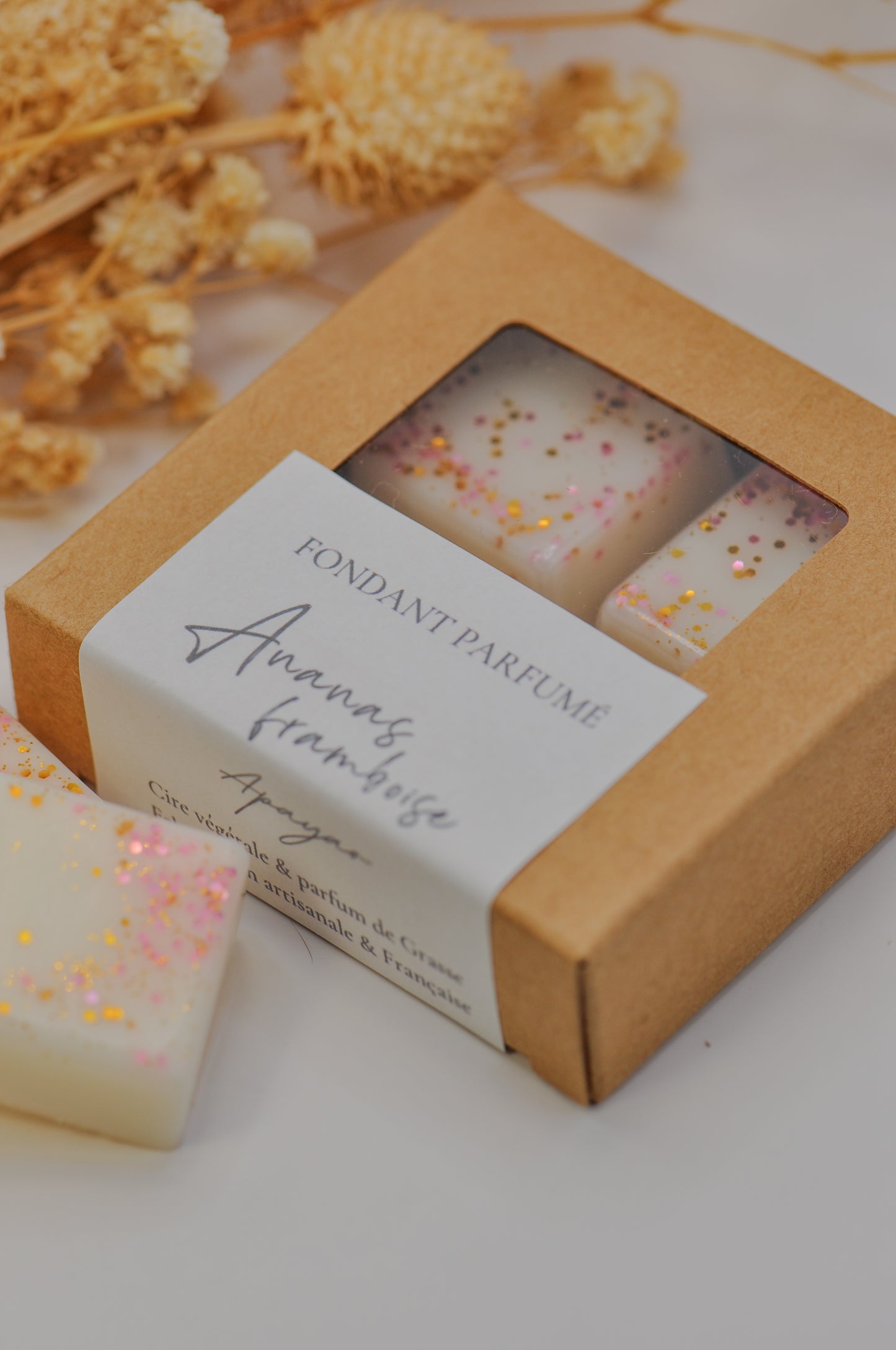 Fondant parfumé - Ananas framboise