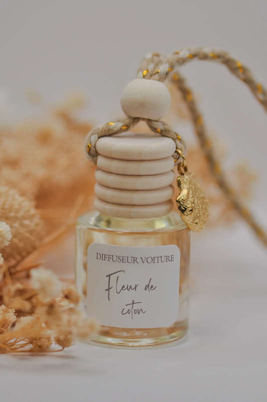 Diffuseur de voiture - Fleur de coton