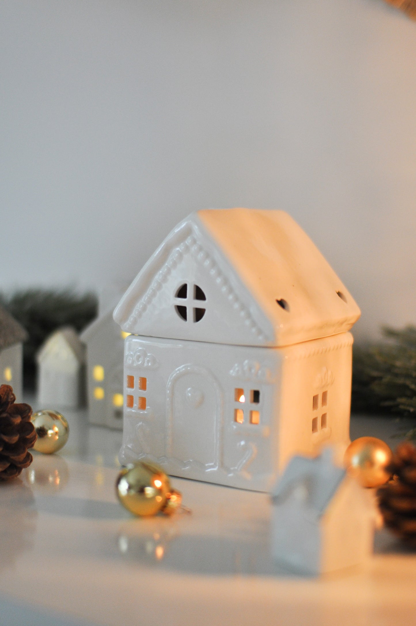 Brûle-parfum Maison en pain d'épices