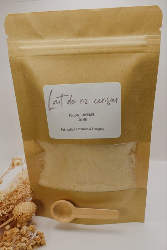 Poudre parfumée - Lait de riz cerisier